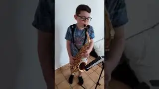 Hard rock blues / saxophone