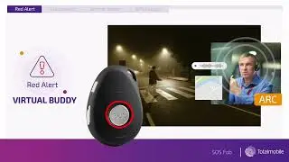 Брелок SOS | Защита одиноких работников | Totalmobile