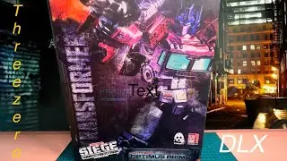 Optimus Prime Transformers Siege War for Cybertron  Threezero DLX Diecast
