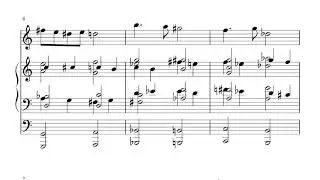 Full range harmony. Music example 2.