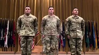 Change of Responsibility - 1SG Ambriz