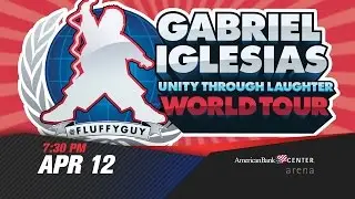 Gabriel Iglesias Unity Through Laughter - April 12, 2015 - American Bank Center Arena