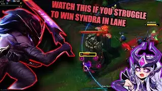 HOW TO WIN YONE VS SYNDRA IN LANE AND NOT CARRY THE GAME 14.18