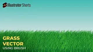 Grass using Strokes and Scatter Brush | Illustrator Tips and Tricks