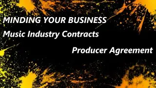 Producer Agreement
