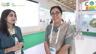 Kavitha Mathew, Manager, PR, Kochi Refinery, BPCL, interacting at #IEW2023