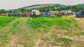 Rundgang Traktor und Oldtimer Treffen in Hohburg mit Ausfahrt