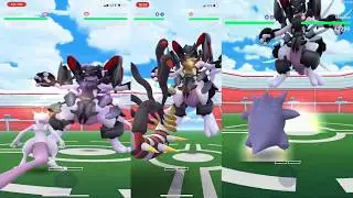 Trio Armored Mewtwo (No Weather Boost)