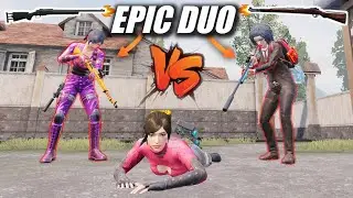 Pro Duo Challenge Me For 1v2 TDM Match 🔥 | M24+Kar98 Sniper Only Match | PUBG MOBILE
