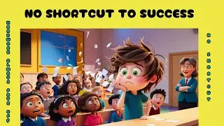 No Shortcuts to Success: Hard Work Always Pays Off! | Moral Story for Kids