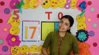 Let Us Learn How to Write & Count Numbers - Number '17' !!!