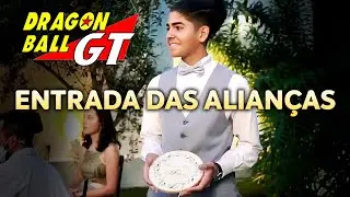 SORRISO RESPLANDECENTE - Dragon Ball GT - Entrada das alianças no Casamento