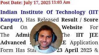 IIT jee advanced 2025 score card out 😄 check your score #iitjee #jeeadvanced #scoreout