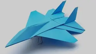 How to fold jet paper plane | #paperplane #paperarts #papercrafts #paperartsxyz