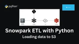 Data Engineering with Snowpark | ETL for Snowflake to AWS S3 dynamic data load | Python | SQL