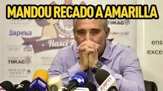 Tite manda recado a Amarilla: 'Nunca te ver na minha frente'