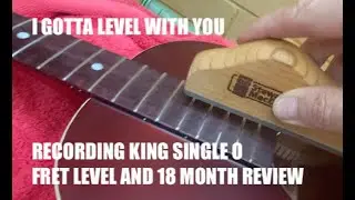 Lifting neck on RECORDING KING Dirty Thirties 9 Plus SINGLE O GUITAR