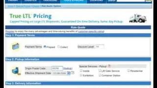 Rate Quote Tutorial