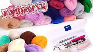 Craft Haul Unboxing | Needle Felting and More