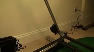 jjRobots Evo Robotic Air Hockey adapted for mini golf