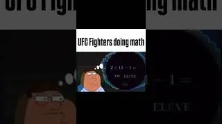 POV: UFC Fighters doing math 😂 #ufcfighters #mmamemes #ufcfunny