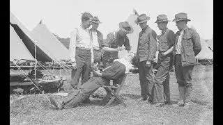Vintage Photos of American Soldiers Camped in Fort Hamilton, New York City (1908)
