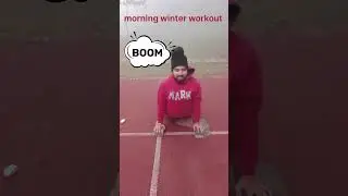 morning winter workout 🥶❄️ #trending #workout #winter #running #nature #dogs #facts