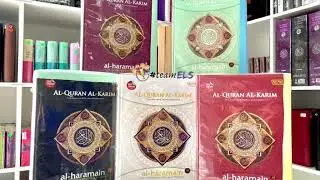 AL-QURAN TAGGING AL-HARAMAIN A4 SIZE BY KARYA BESTARI WITH WAQAF GUIDANCE