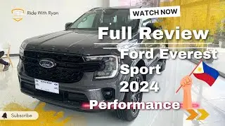 Ford Everest Sport || Full Walk Around Review || Performance || Impressions || @ridewithryanchannel