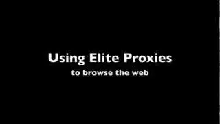 How to use Elite Proxies with IP List [Download]