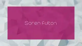 Soren Fulton - appearance