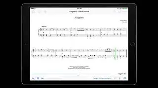 Allegretto by Anton Diabelli