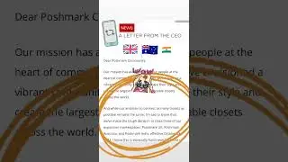 Poshmark Shutting Down UK, AU & India!