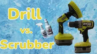 Trying Out Ryobi Scrubber & Testing Cleaning Product