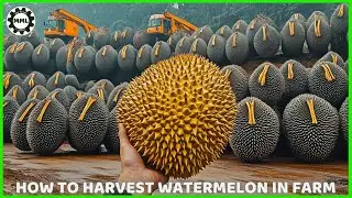 The Most Modern Agriculture Machines - Amazing Ripe Durian Cutting Skills Master Collection