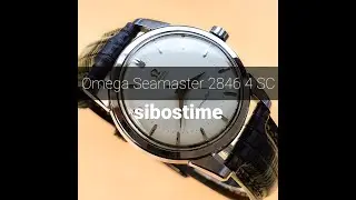 Omega Seamaster 2846 2848 4 SC Automatic 501 Year 1958 Preowned Vintage