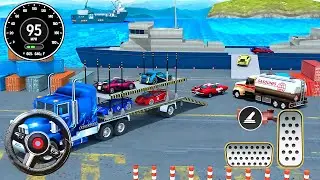 Crazy Car Transport Truck Simulator - Truck Driving Game 3D - Android Gameplay