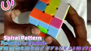 Cube Pattern#spiralpattern #howto make
