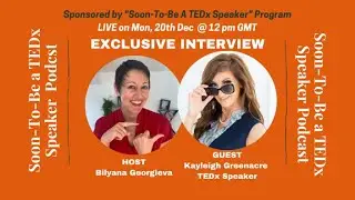 A Mindset to Success | Exclusive today: Kayleigh Greenacre, TEDx Speaker