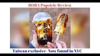 Taiwan's Boba Ice Cream Bar Review 2019 | Finally imported here to NYC