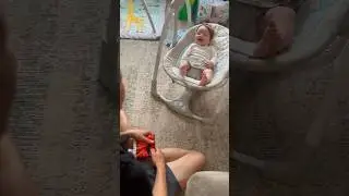 Incredible baby laugh at 3 months old ❤️ Wait till the end 😂 #baby #newborn #shorts #youtubeshorts