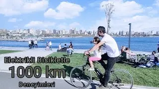 Alba 250 watt ön jant motorlu elektrikli bisiklet! 1000 km yol yaptık! Neler oldu? Son durum nedir?