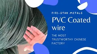 PVC coated wire