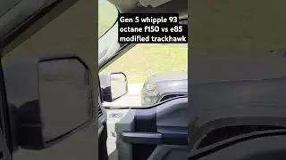 E85 Trackhawk with a Cam vs Gen 5 whipple 2019 f150 on 93.