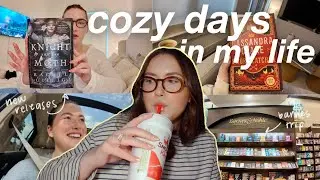 cozy days in my life: book shopping, new ipad, monthly vision board, etc. ⭐️