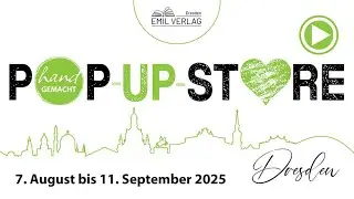 EMIL Verlag Dresden im Pop-Up-Store