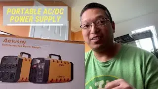 Aeiusny Portable Solar Generator 500W 288WH UPS Power Station