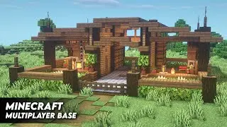 Minecraft: How to Build a Multiplayer Survival Base | Survival Base Tutorial [WORLD DOWNLOAD]