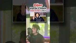 Dijon Vocal Chain (Logic Pro plugins ONLY) #dijon #vocal #logicprox