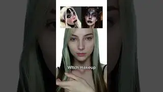 Witch makeup tutorial 🧝🏼&zwj;♀️ #makeuptutorial #paganmakeup #vikings #halloweenmakeup #witchmakeup
